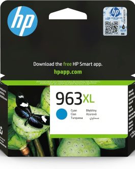 HP 963XL 22.77 Ml High Yield Cyan Original Ink Cartridge