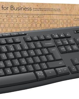 Logitech MK370 Combo for Business Keyboard and Mouse Set Wireless Bluetooth LE QWERTY UK