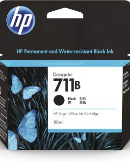 HP 711 80 Ml Black Original Ink Cartridge for Designjet T120 Eprinter T520 Eprinter